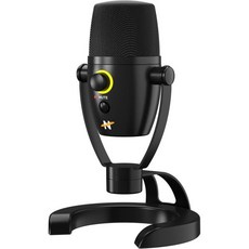 니트 마이크로폰 범블비 II - 전문가용 심장형 지향 USB 콘덴서 24비트/96kHz 디지털 오디오 녹음 스트리밍 팟캐스트 및 게임용 검정, 니트 마이크로폰 범블비 II 전문가용 심장형 지향 US