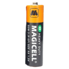 無敵強 MAGICELL 碳鋅電池 3號電池 4號電池 AA 三號電池 AAA 四號電池 1.5V 環保, 1個, 1個裝