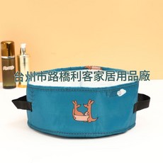行動式可摺疊泡腳盆 旅行用收納盆, 小號24*11, 1個