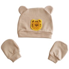 新生兒三件套組 寶寶帽 防抓手套 腳套 寶寶必備 寶寶手套