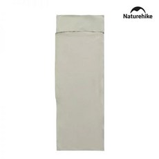 네이처하이크 코튼 침낭 라이너 사계절 여행용 캠핑 소형 이불, L, 라이트그린 [96795]