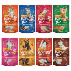 퓨리나 프리스키 파티믹스 60g 5개 고양이 간식 반려묘 영양식, 와이드카우보이