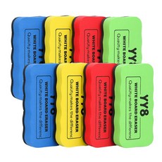 하루닷 보드마카 지우개 잘지워지는 화이트보드 지우개 8개