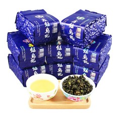 【龍源茶品】南投鹿谷鑫鈺醇秀迎香烏龍茶葉 - 附提袋-高山茶葉-生青茶-無焙火-微發酵, 1個, 8包*150g-共1200g, 150g, 8個裝