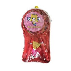 Fttest 羽球拍 兒童羽毛球拍 短拍, 1個, 兒童羽球拍-紅