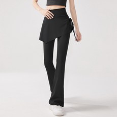 베르슈어 하이웨스트 치마 부츠컷 레깅스