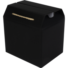 주호팩 끈손잡이 다용도 선물상자 02-5 (260x200x210), 50개, 블랙