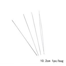 JY手作飾品 串珠針 開口針 穿珠工具, 1個, 長度約10.2cm【精美包裝一入】