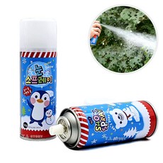 눈스프레이 50g 인공눈 1p 파티 행사용 트리장식 소품 눈 스노우 스프레이 장식용, 단품