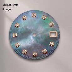 자개 다이얼 무브먼트용 야광 시계 개조 부품 수리 도구, 12. K-594, A. S Logo