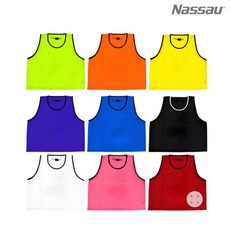 [Nassau] 팀조끼 L사이즈 9색상 성인 축구 풋살 훈련 조끼