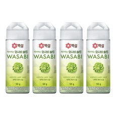 백설 와사비 디핑솔트, 4개, 50g