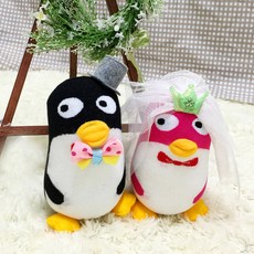 펭커플의 웨딩스토리 2개세트 양말공예DIY, 1개