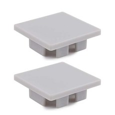 꿈꾸는비 슬라이딩 레일 벽체용 캡 2개 1조 가구레일부속품