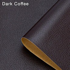 인조가죽시트지 가죽 수선패치 자기 접착 수리 패치 테이프 하우스 DIY 수정 소파 모토 자동차 좌석 의자 가방 홈 시트 스티커, [00] 10cm x 20cm, [00] Dark Coffee