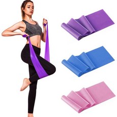 요가 홈트 필라테스 각종 코어 운동 복원력 밴드 롤러 헬스기구 진동바, 블루