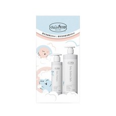 貝恩 嬰兒泡泡洗澡組(泡泡500ml 洗髮精200ml), 1個