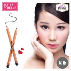 Bella Belle 貝拉蓓兒 原木恆久防水眉筆 德國原裝進口 持久不脫妝 打造自然立體眉妝, 淺棕色, 1個