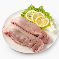 (배터짐) 국내산 돈설 돼지혀 (일요일&당일발송), 700g, 3개
