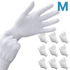 크린스킨 퓨어니트 식품용 장갑 면장갑 요리용, 10세트