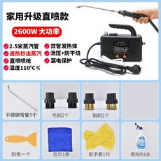 해빙기 얼음 고압 스팀 동파관 동파 청소기 장비 녹이기 범위, 2600W 직분사 블랙