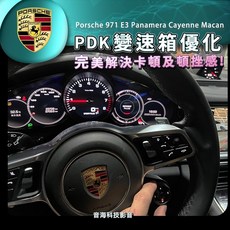 保時捷 971 e3 panamera cayenne macan 變速箱優化 1 2檔頓挫 卡頓 PDK變速箱優化, 1個