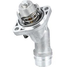 엔진 냉각수 온도 조절기 하우징 어셈블리 교체용 현대 엘란트라 2017-2020 255002E085 금속 은색 1개 해외 직배송