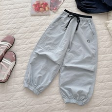女童防蚊褲 夏季薄款工裝褲子