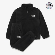 노스페이스 THENORTHFACE NT7TR59S 키즈 파인콘 EX 플리스 세트 BLACK 145276