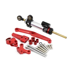 혼다 CB 650 R 2024-2018용 CNC 알루미늄 조절식 오토바이 스티어링 스태빌라이저 댐퍼 브래킷 마운트 키트, 16 F