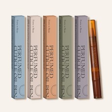 국산 포르테에뷔프 퍼퓸 큐티클 오일펜 파우더리 5개입 세트, 10ml