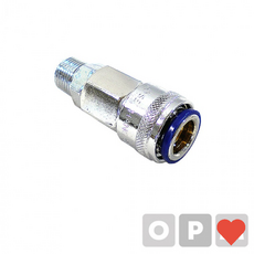 설비공구 에어 카플러 오토매틱 겉 나사 15A