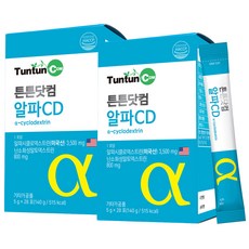 튼튼닷컴 알파CD (28포) - 고함량 식이섬유 4300 mg 함유(1포 기준) / 알파시클로덱스트린 / HACCP 인증 / 정품, 2개, 28회분
