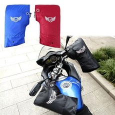 영스페이스 JU 바이크 방한 오토바이 핸드커버 털안감 핸드워머 퀵 배달 오토바이용 방한장갑, 블랙