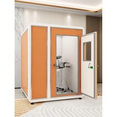 방음부스 방음실 학습용 및 노래 악기 연습공간 실내 라이브방송실 넓고 쾌적한 실내공간, 1.5x1.5x2.1 강력한 방음, 1개