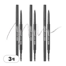 [1.5mm] 페리페라 스피디 스키니 브로우, 001 그레이브라운, 3개