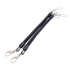 오토바이용 이탈방지 스프링 열쇠고리, 1개