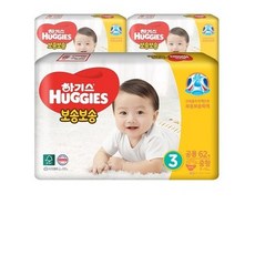하기스 보송보송 밴드형 기저귀 남여공용 중형 3단계(7~11kg), 3단계, 185매