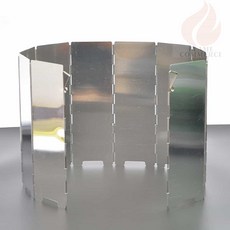 불꽃커머스 야외용버너바람막이 캠핑용 10단 바람막이