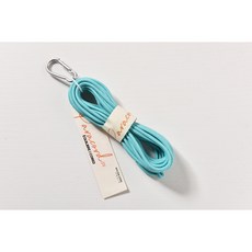 소분 3.0mm 5m 카라비너 파라코드 끈 아웃도어 로프 리드줄 팔찌 마스크스트랩, 55. Sky Mint