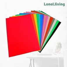 로넬리빙 대원 EVA폼 연두색 2T 33x49cm 공예놀이 시트 EV320 1개입