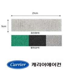 [정품] 캐리어 에어컨 11평 12평 13평 14평 벽걸이 필터 ARQ13VCEI CSV-A114ACI CSV-A134ACI CSV-Q121CHI CSV-Q121ETI, 2. 기능성필터 1set, 1개, 옵션2) 기능성필터(정전+탈취) 1set