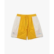 디아도라 남성 숏팬츠 컴피 우븐 하프팬츠 YELLOW D4123LWP22YLS