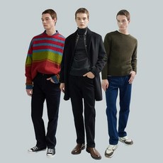 [쇼핑엔티] 벨리츠 25FW 남성 기모 라이크라 데님 팬츠 3종