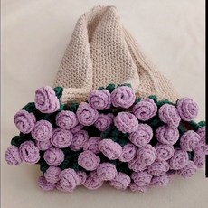 꽃다발담요 뜨개질 실뜨기 재료 가정용 키트