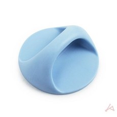 BIGHAPPY 고급스러운 하늘색 다용도 부착 손잡이 인테리어 가구 손잡이 교체용, 1개