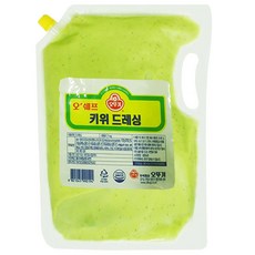 오뚜기 키위드레싱 1KG, 1개