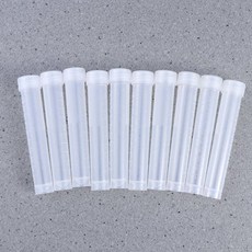 20개 10ml 스크류 캡 냉동 튜브 플라스틱 테스트 바이알 실험실 병원 학교 연구 저장 용품용