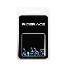 자전거 브레이크 볼트 고정 로터 MTB 나사 부품 디스크, 1개, Colorful