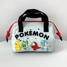 일본 정품 포켓몬스터 보냉백 런치백 소풍 도시락가방, 스카이, 1개